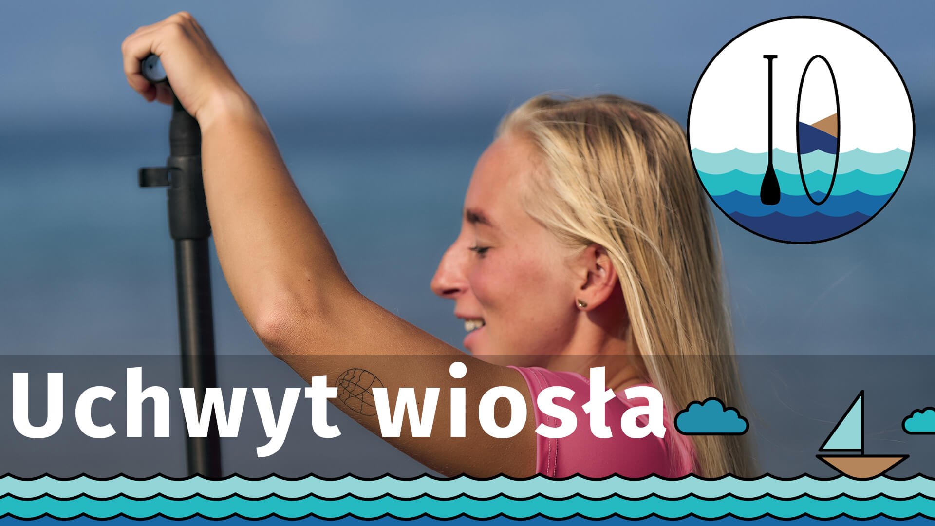 Uchwyt wiosła do deski SUP