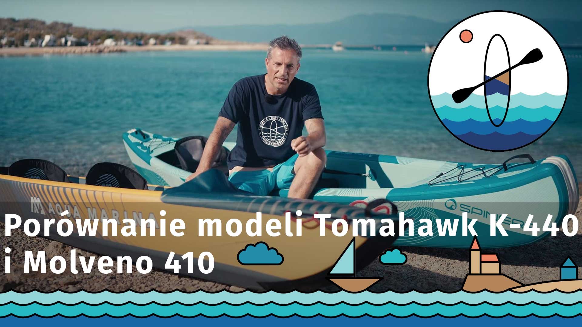 Porównanie modeli Aqua Marina Tomahawk 440 i Spinera Molveno 410