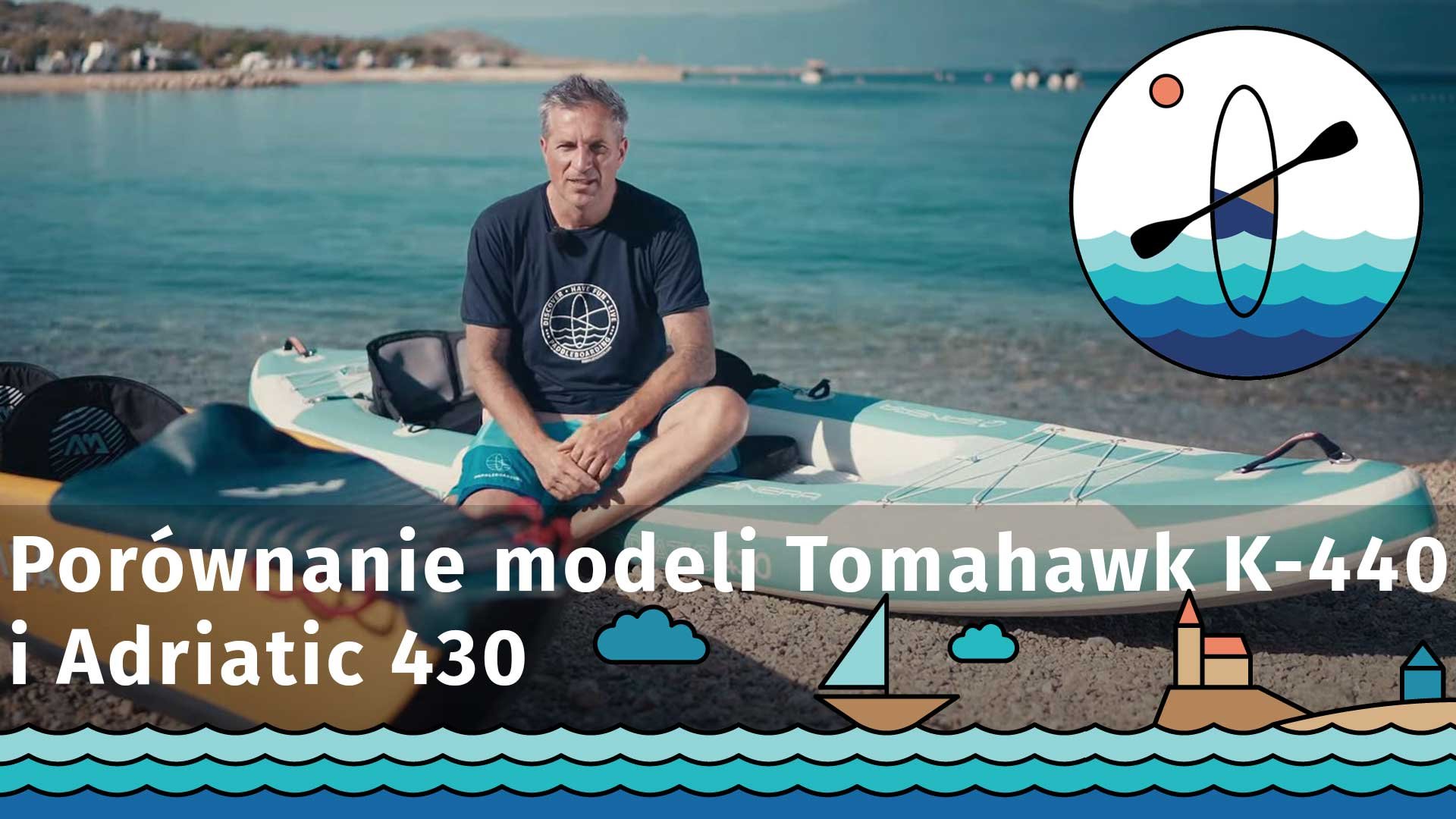 Porównanie modeli Aqua Marina Tomahawk 440 i Spinera Adriatic 430