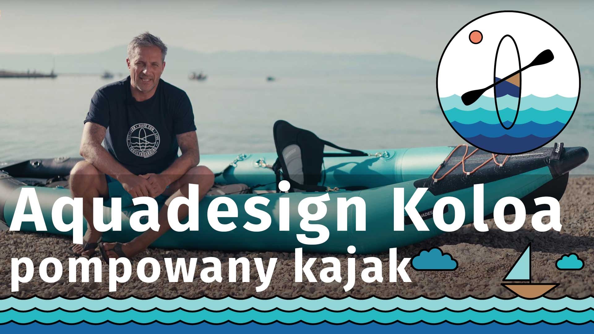 Pompowany kajak Aquadesign Koloa