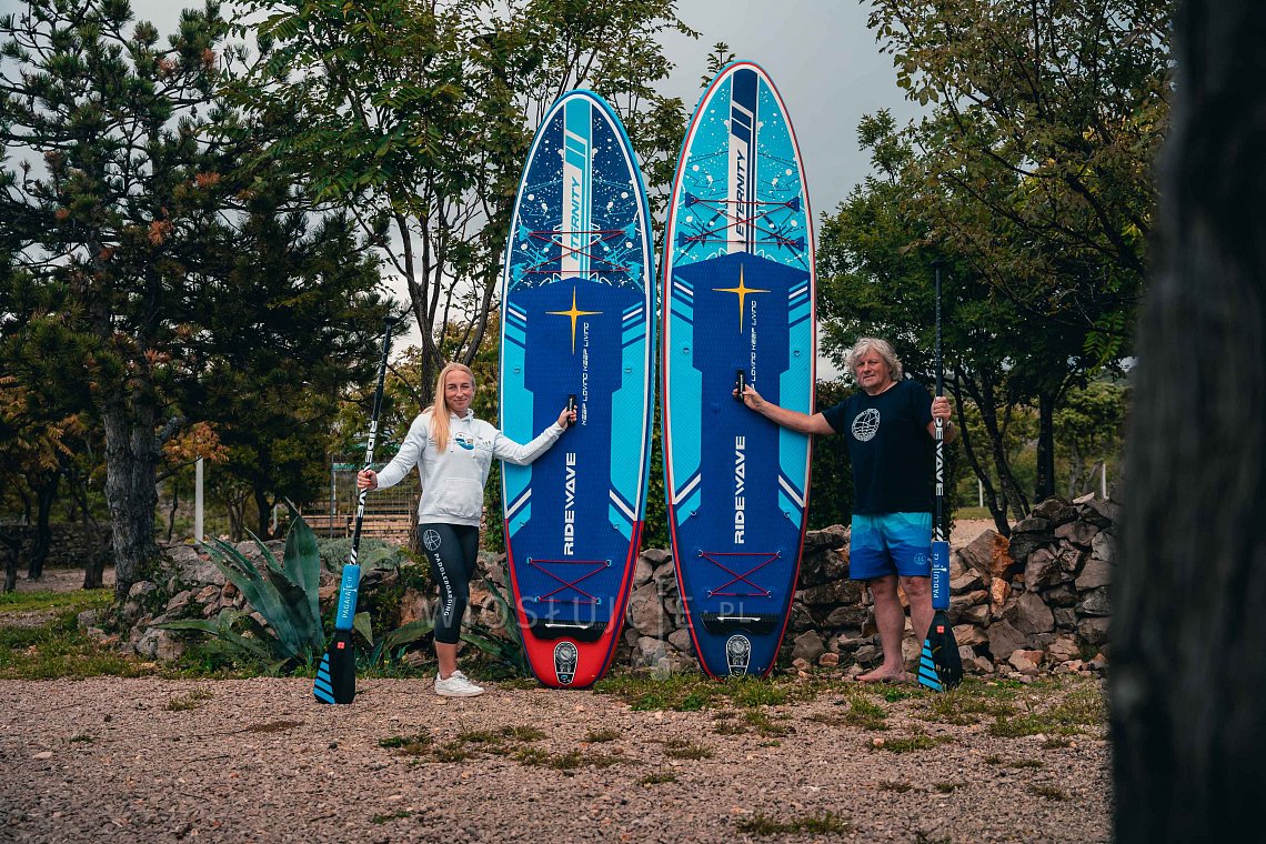 Deski SUP RIDEWAVE - nowa fala wśród producentów desek SUP