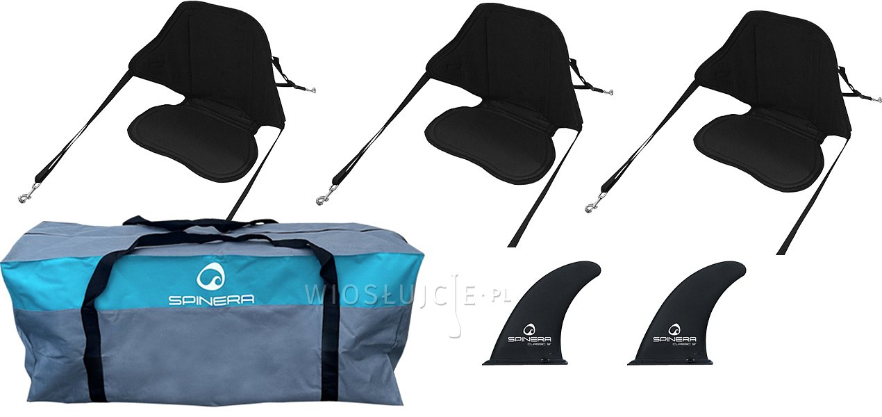 Kayak Set - SPINNERY - SUPKAYAK - 2 padd+pump - ekonom