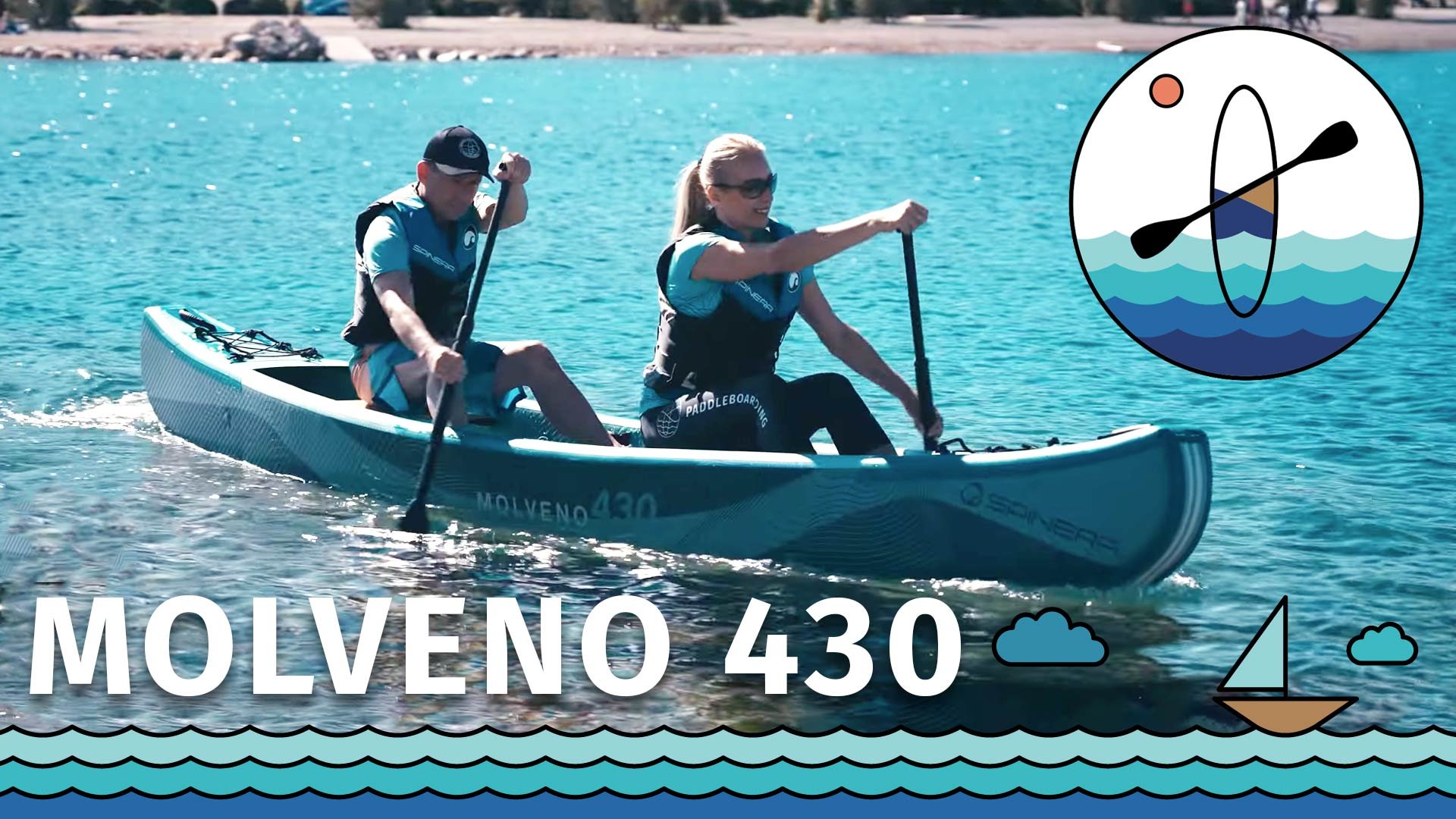 Pompowany kajak Spinera Molveno 430