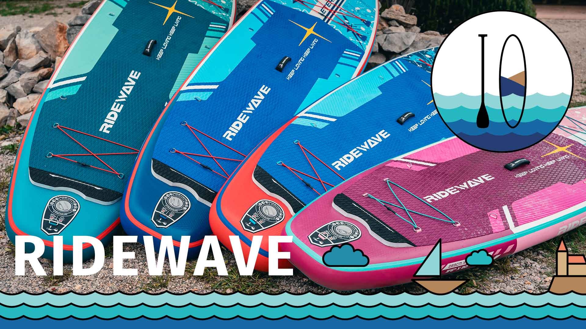 Deski SUP RIDEWAVE - nowa fala wśród producentów desek SUP