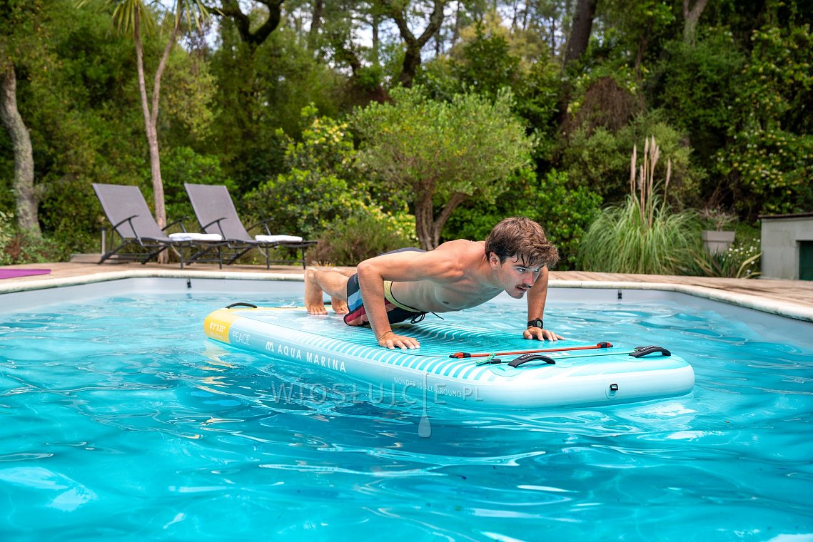 Ćwiczenia przygotowujące do deski SUP