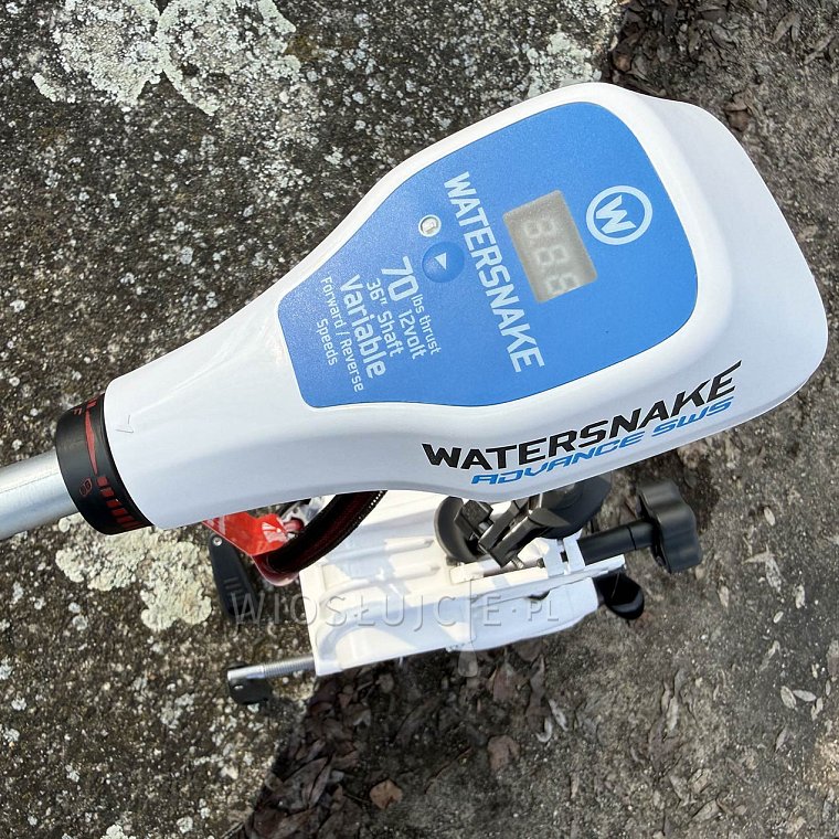 Test silnika WATERSNAKE ADVENCE 70 na pontonie GLADIATOR C370AL