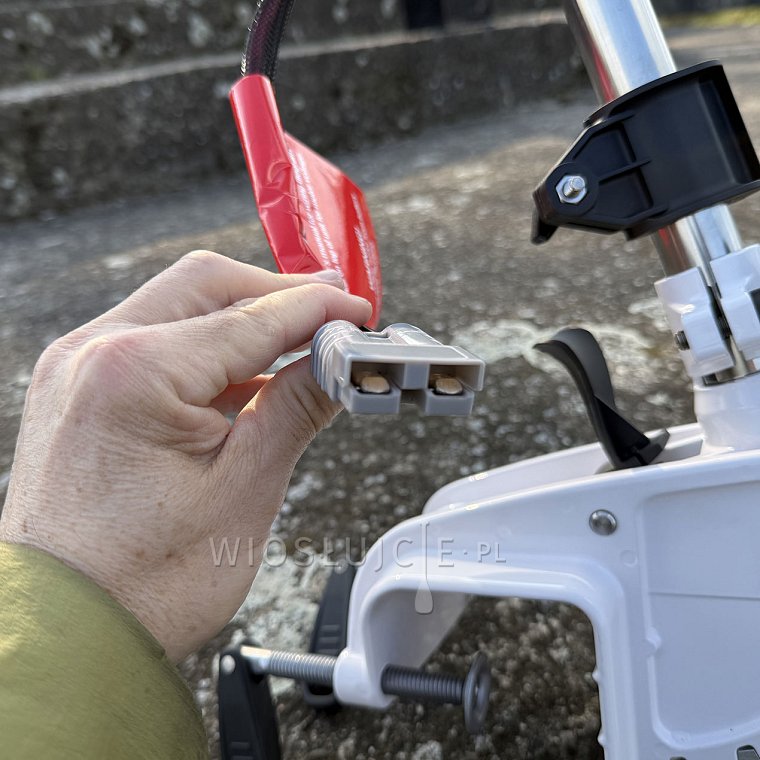 Test silnika WATERSNAKE ADVENCE 70 na pontonie GLADIATOR C370AL