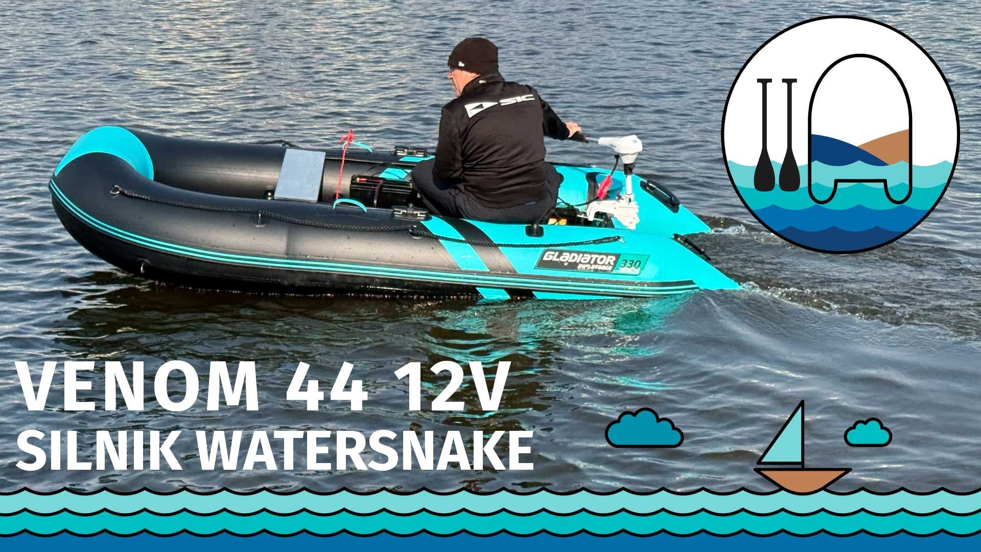 Test silnika WATERSNAKE VENOM 44 na pontonie…