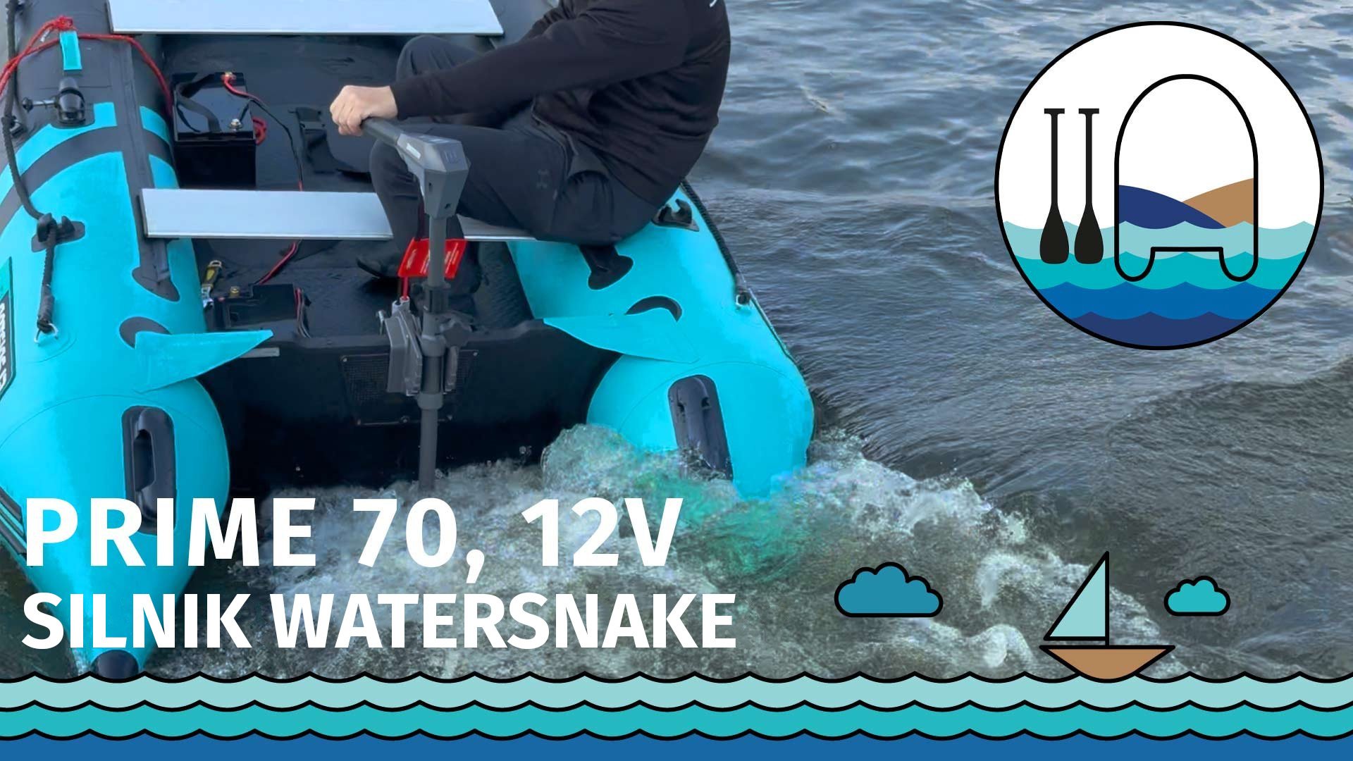 Test silnika WATERSNAKE PRIME 70 na pontonie…