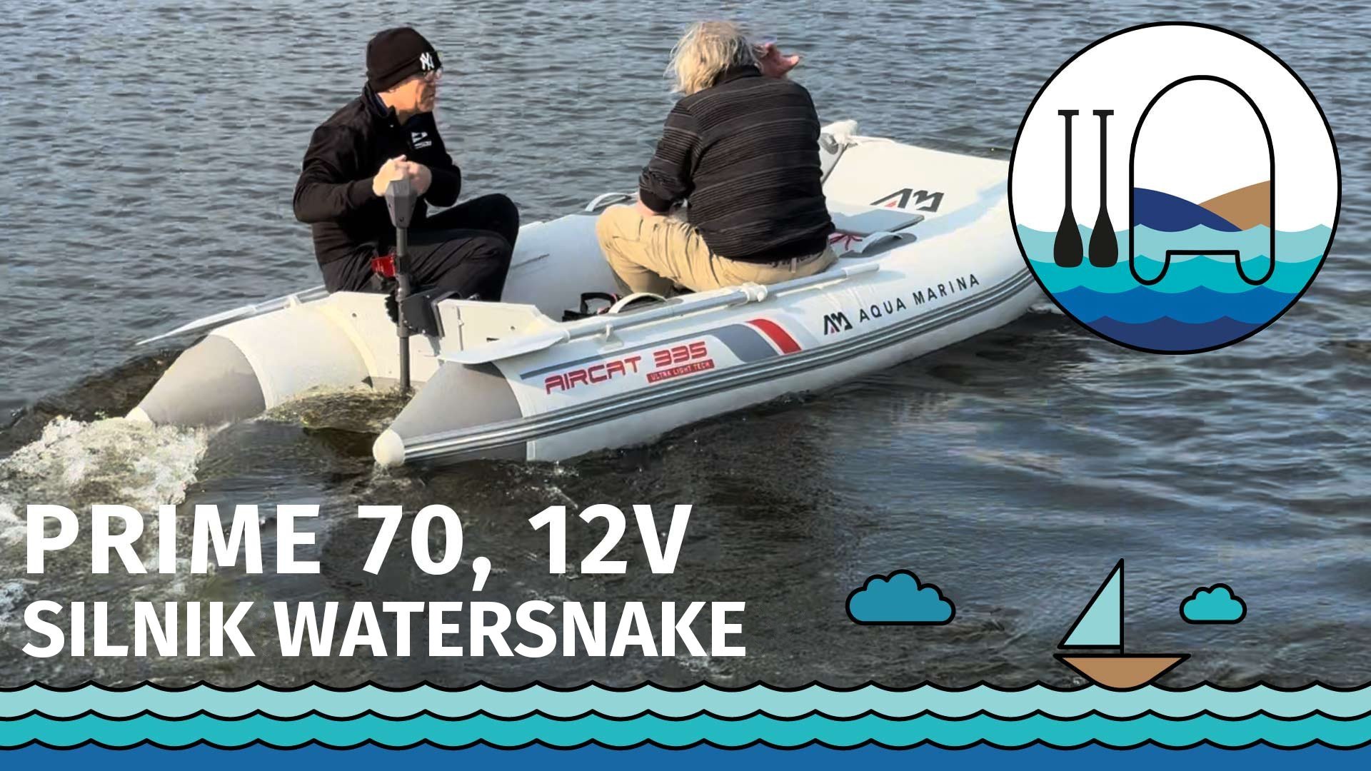 Test silnika WATERSNAKE PRIME 70