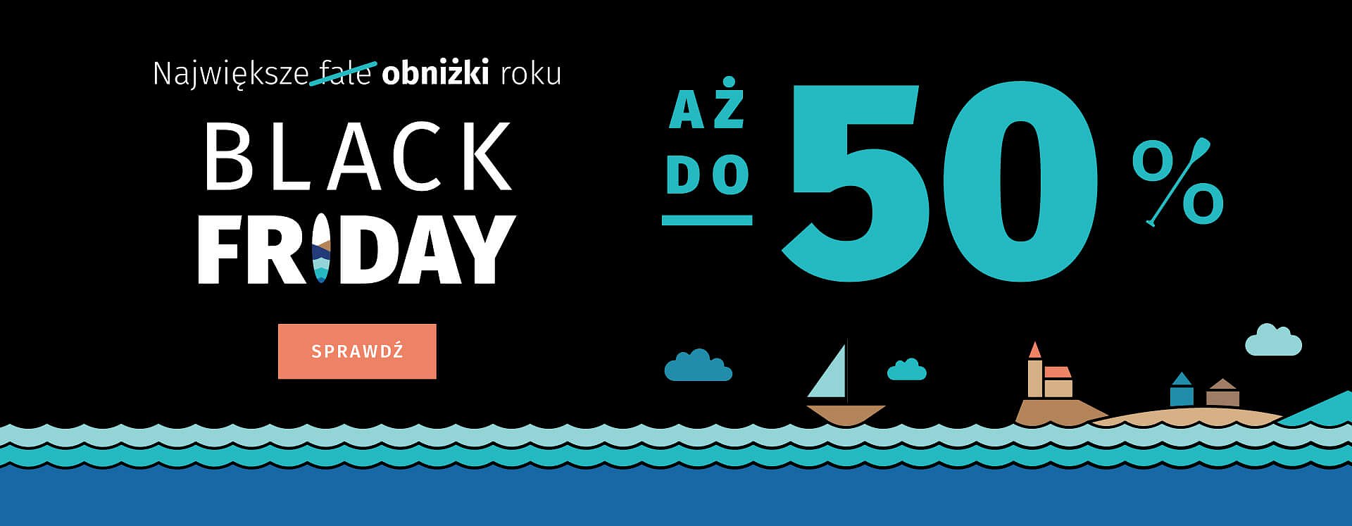 Największe obniżki roku BLACK FRIDAY - taniej nawet o 50%
