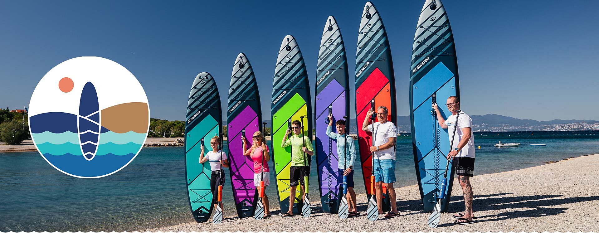 Pompowane deski SUP - GLADIATOR PRO