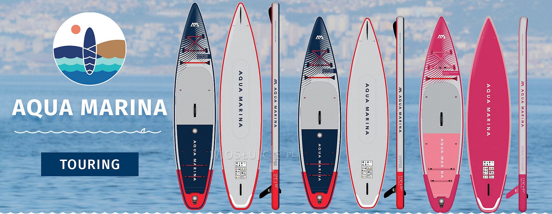 Deski SUP - AQUA MARINA - TOURING