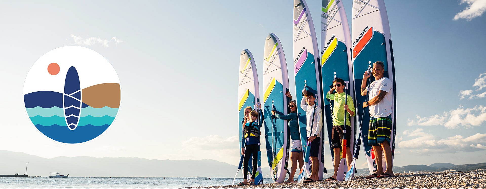 Pompowane deski SUP - GLADIATOR ORIGIN