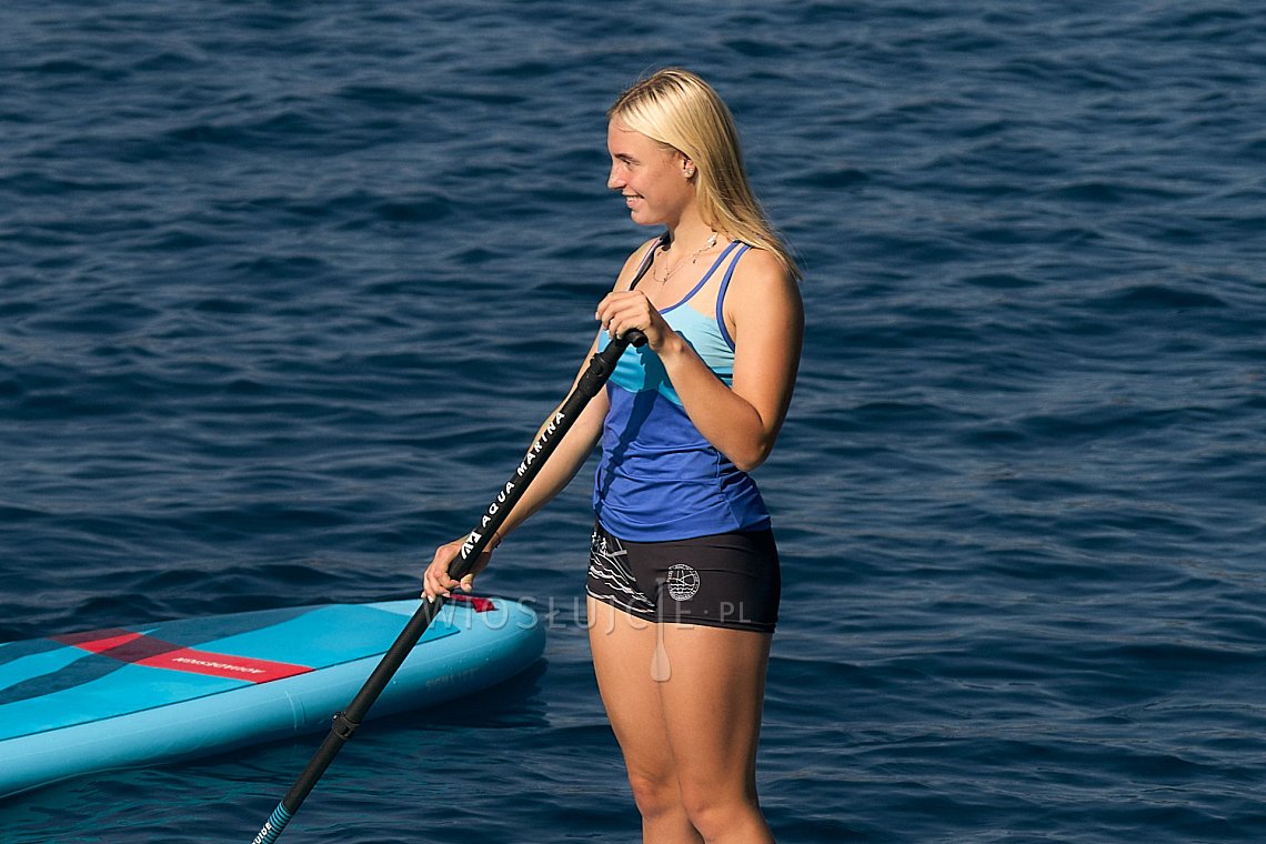 Outfit 1 - Turkusowy - paddleboardy podle barev