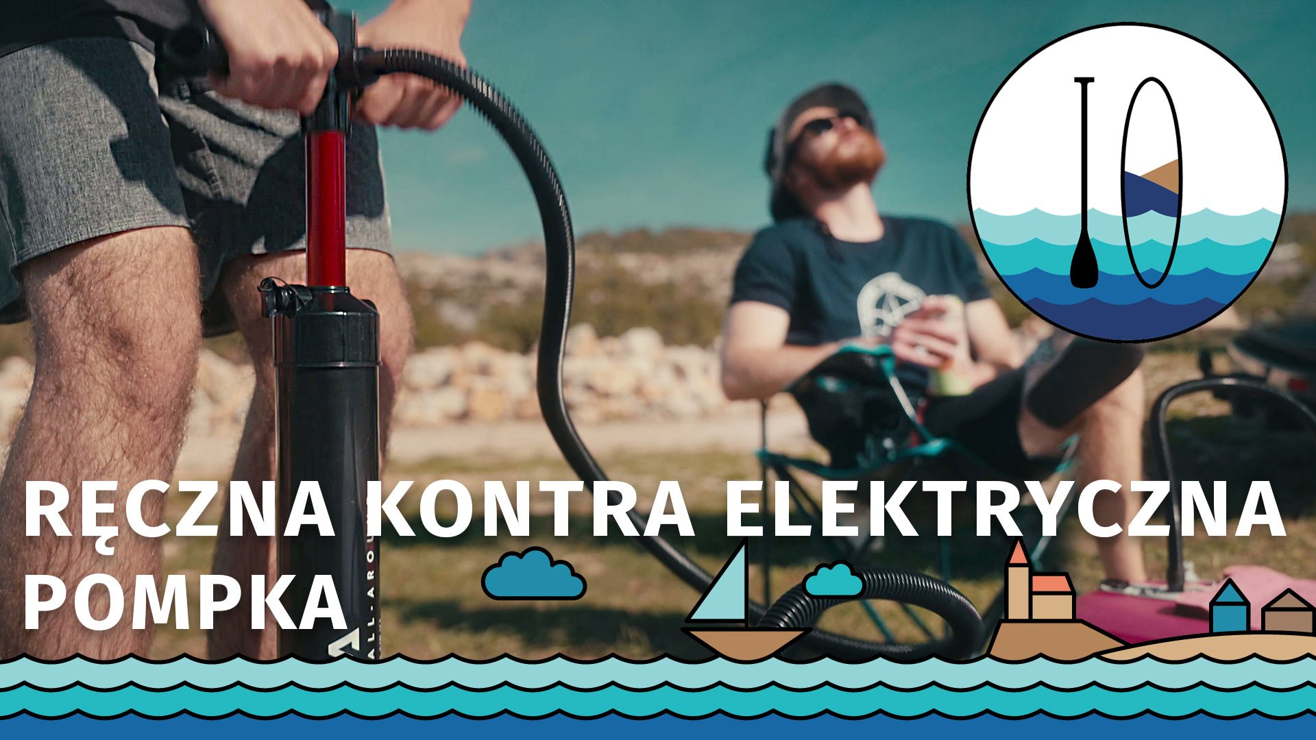 Pojedynek pompka ręczna vs elektryczna