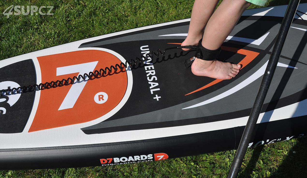 GLADIATOR Coil Leash 10' - pojistný řemínek pro paddleboardy
