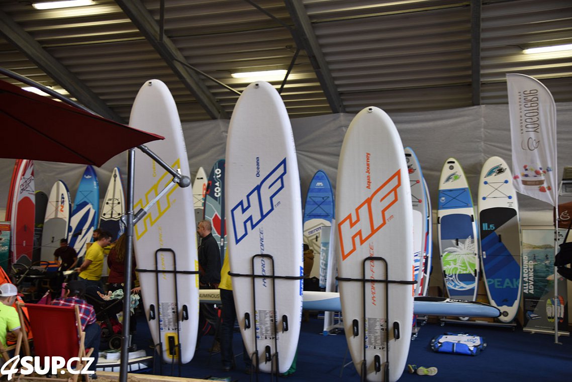 Nafukovací paddleboard HYDRO FORCE Cruiser Tech 10'6 s pádlem