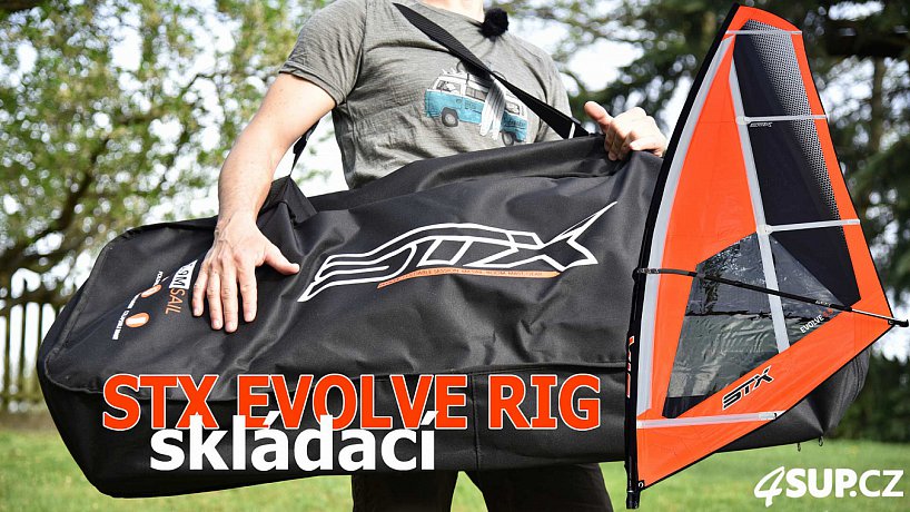 pędnik/ żagiel STX EVOLVE RIG składany pędnik windsurfingowy i do desek SUP