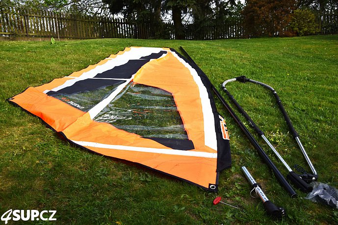 pędnik/ żagiel STX EVOLVE RIG składany pędnik windsurfingowy i do desek SUP
