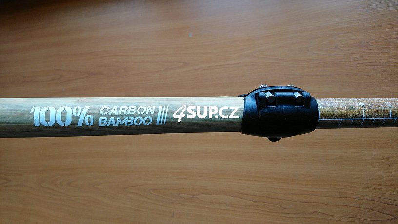 wiosło SUP NSP Carbon Bamboo 2D - dwuczęściowe wiosło do desek SUP