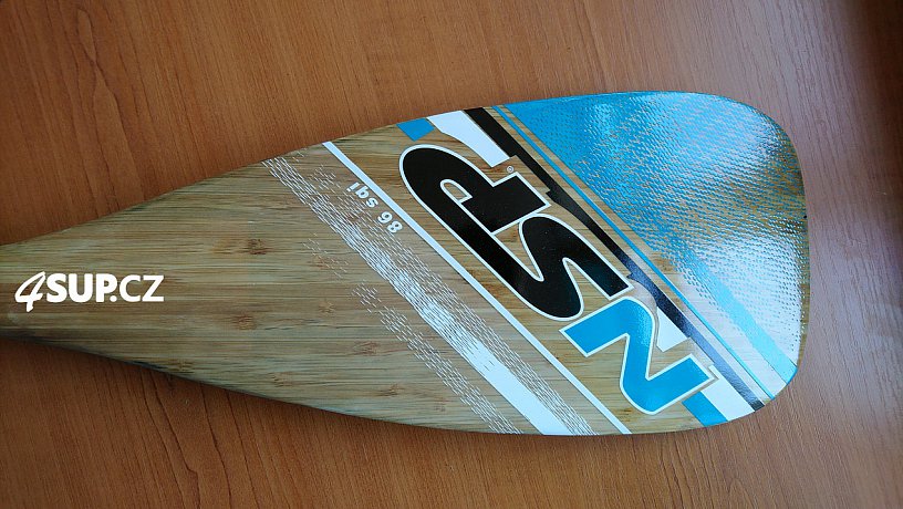 wiosło SUP NSP Carbon Bamboo 2D - dwuczęściowe wiosło do desek SUP