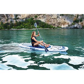 Deska SUP HYDRO FORCE Oceana XL Combo 10' z wiosłem - pompowany paddleboard (65303)