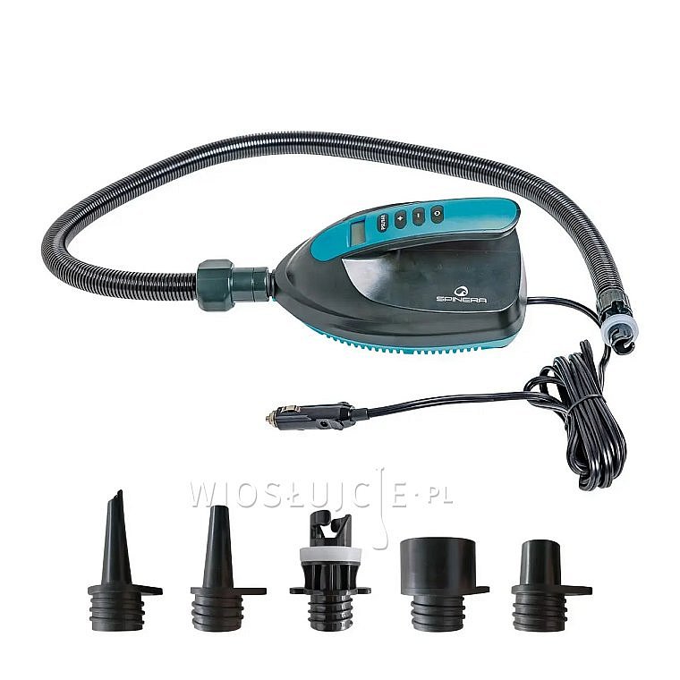 Pompka elektryczna SPINERA SUP 2 12V do desek SUP - maksymalne ciśnienie do 16PSI