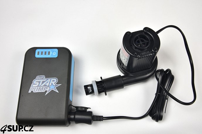 Pompka elektryczna STAR 4 12V do desek SUP- maksymalne ciśnienie do 4PSI