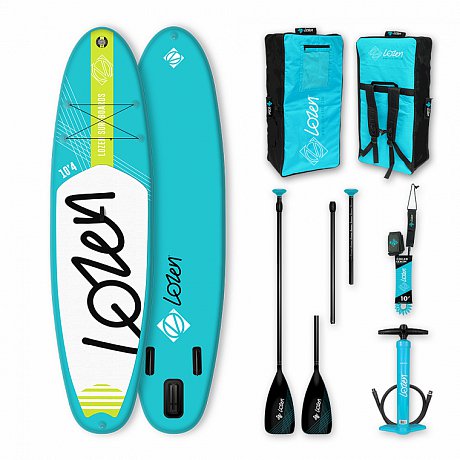 deska SUP LOZEN 10'4 z wiosłem - pompowany paddleboard