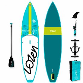 deska SUP LOZEN TOURING 11'8 z wiosłem - pompowany paddleboard