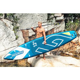 Deska SUP GLADIATOR PRO 11'4 z wiosłem - pompowany paddleboard