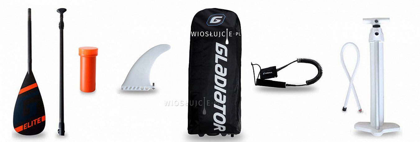 Deska SUP GLADIATOR ELITE 10'6 z wiosłem - pompowany paddleboard