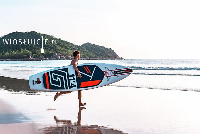 Deska SUP GLADIATOR ELITE 10'6 z wiosłem - pompowany paddleboard