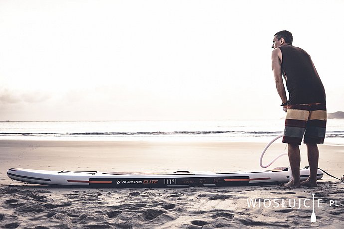 Deska SUP GLADIATOR ELITE 10'6 z wiosłem - pompowany paddleboard S21 (592416)