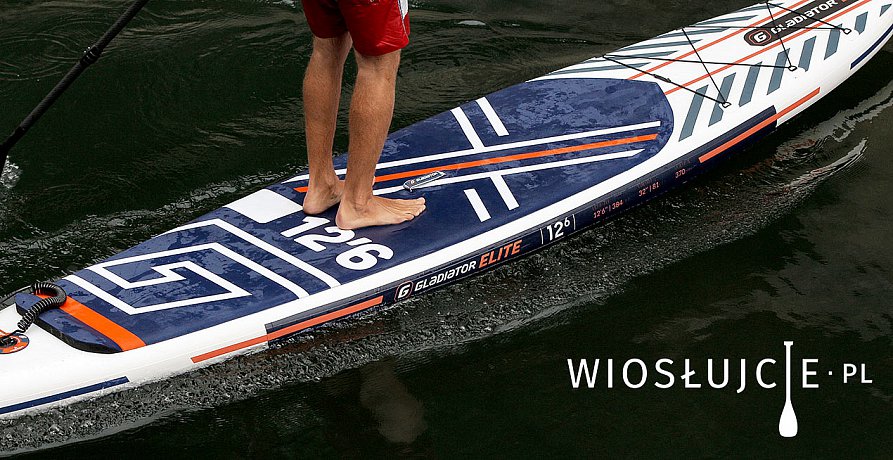 Deska SUP GLADIATOR ELITE 10'6 z wiosłem - pompowany paddleboard