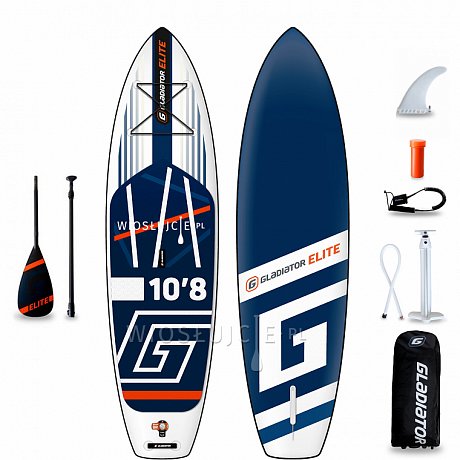 Deska SUP GLADIATOR ELITE 10'8 z wiosłem - pompowany paddleboard