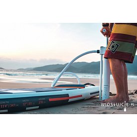 Deska SUP GLADIATOR ELITE 12'6 SPORT z wiosłem carbonowym - pompowany paddleboard