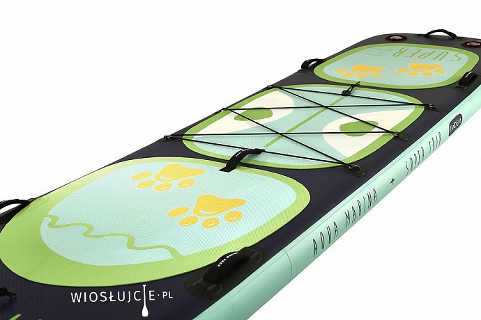 Deska SUP AQUA MARINA SUPER TRIP 12'2 - pompowany paddleboard dla dwóch osób