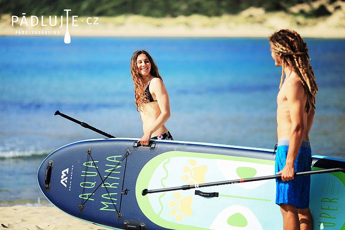 Deska SUP AQUA MARINA SUPER TRIP 12'2 - pompowany paddleboard dla dwóch osób