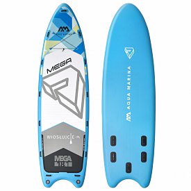 Deska SUP AQUA MARINA Mega 18'1 - pompowany paddleboard dla całej drużyny