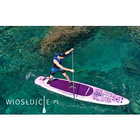 Deska SUP GLADIATOR PRO ART MERMAID 10'6 z wiosłem - pompowany paddleboard