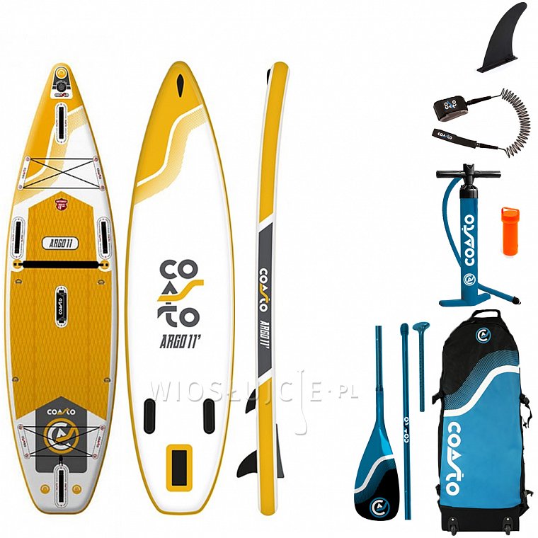 Deska SUP COASTO ARGO DC 11'0 - pompowany paddleboard