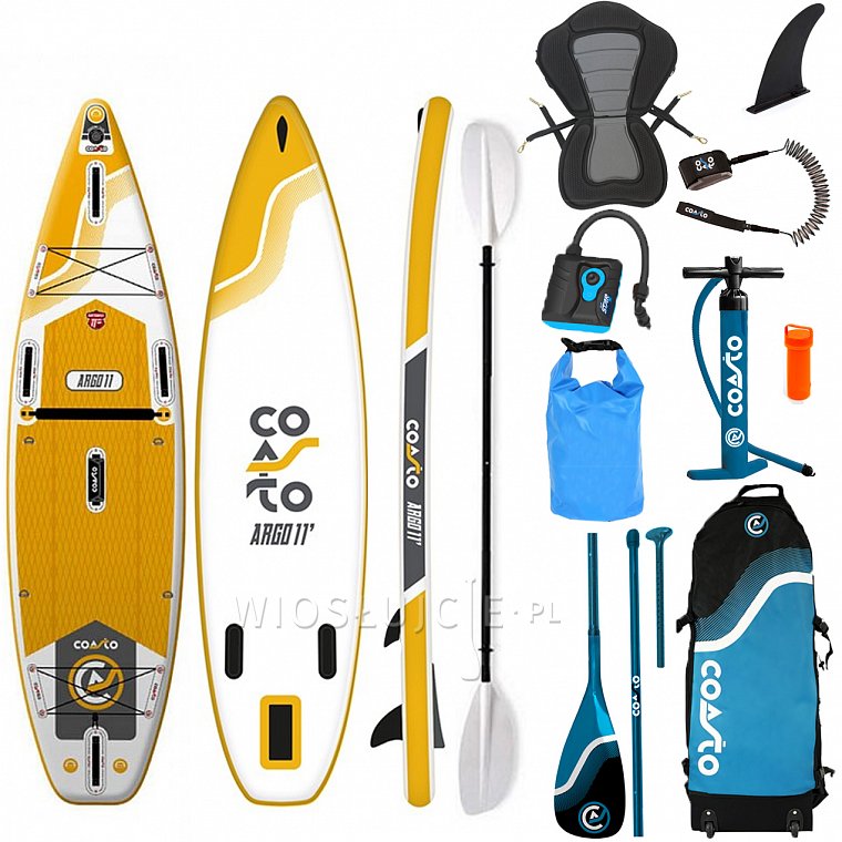 Deska SUP COASTO ARGO DC 11'0 - pompowany paddleboard