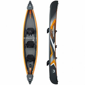 Pompowane kanoe AQUA MARINA TOMAHAWK AIR C 3 - trzyosobowy