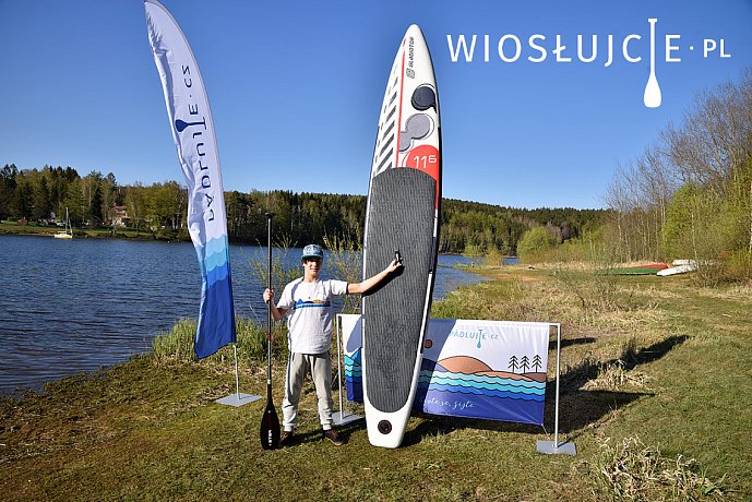 Deska SUP GLADIATOR KID RACE 11'6 - pompowany paddleboard