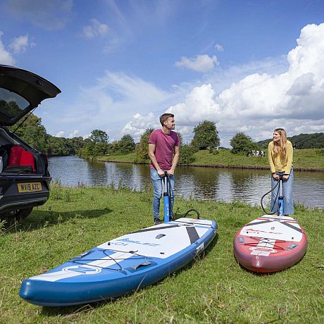 Deska SUP Zray FURY PRO 10'6 z wiosłem - pompowany paddleboard