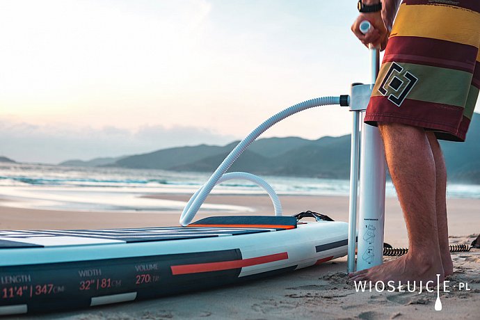 Deska SUP GLADIATOR ELITE 12'6T TOURING z wiosłem carbonowym - pompowany paddleboard