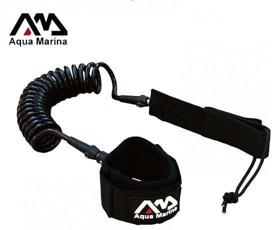 Leash AQUA MARINA Coil Leash 8'/7mm - linka bezpieczeństwa do deski SUP