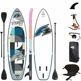 Deska SUP F2 STEREO 11’5 – pompowany paddleboard
